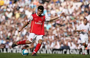 Tottenham V Arsenal 2007-8 Prints: Cesc Fabregas Scores Stunning Goal Past Paul Robinson: Arsenal Crushes Tottenham 3-1