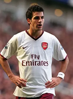 Cesc Fabregas Scores the Winner: Arsenal Triumphs over West Ham United in the Barclays Premier League