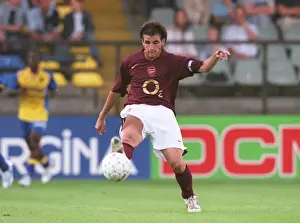 Cesc Fabregas Thrilling Performance: Arsenal's 3-3 Draw against Beveren, 2005