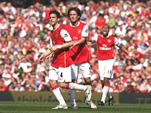Cesc Fabregas and Tomas Rosicky (Arsenal)