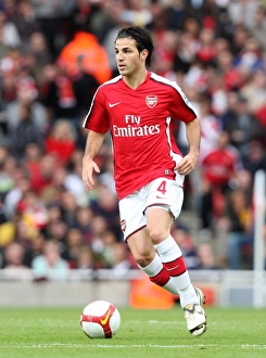 Cesc Fabregas Triumph: Arsenal's 3:1 Win Against Everton, Barclays Premier League, Emirates Stadium (18/10/08)