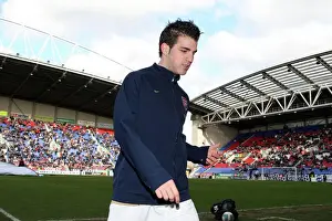 Cesc Fabregas: The Unyielding Maestro at JJB Stadium - Arsenal vs. Wigan Athletic, 0:0, Barclays Premier League, 9/3/08