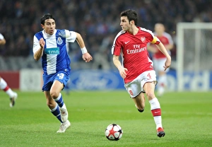 Cesc Fabregas vs. Falcao: Arsenal vs. FC Porto, UEFA Champions League Showdown, 17/2/2010