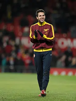 Manchester United V Arsenal 2010-11 Prints: Cesc Fabregas vs Manchester United: Arsenal's Defeat at Old Trafford (BPL 13/12/10)