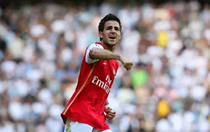 Cesc Fabregas's Brilliant Double: Arsenal's Triumph Over Tottenham 3-1 in the FA Premier League