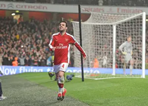 Arsenal V West Ham United 2009-10 Prints: Cesc Fabregas's Brilliant Goal: Arsenal 2-0 West Ham United, Premier League Victory