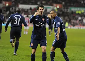 Cesc Fabregas's Brilliant Goal: Arsenal Crushes Stoke City 3-1 in Premier League