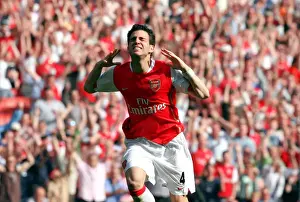 Arsenal V Bolton 2006-7 Prints: Cesc Fabregas's Brilliant Goal: Arsenal's 2-1 Victory Over Bolton Wanderers