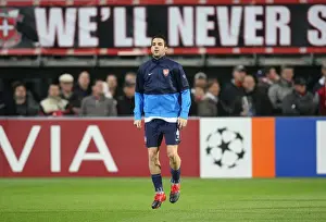 AZ Alkmaar V Arsenal 2009-10 Prints: Cesc Fabregas's Brilliant Performance in Arsenal's 1:1 UEFA Champions League Thriller against AZ Alkmaar