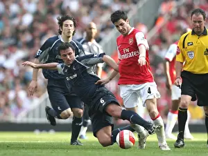 Arsenal V Bolton 2006-7 Prints: Cesc Fabregas's Brilliant Performance: Arsenal's Narrow 2-1 Victory Over Bolton Wanderers
