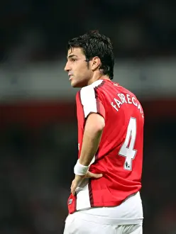 Arsenal V FC Twente 2008-09 Prints: Cesc Fabregas's Dominant Performance: Arsenal's 4-0 Champions League Victory over FC Twente