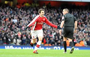 Cesc Fabregas's Euphoric Moment: Arsenal's 1st Goal vs. Aston Villa (3:0)