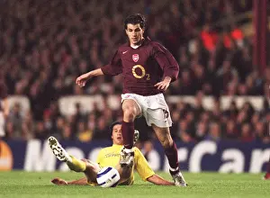 Cesc Fabregas's Goal: Arsenal's 1-0 Semi-Final Win Over Villarreal in the UEFA Champions League at Highbury, 2006