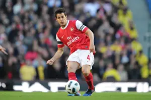 Manchester City V Arsenal 2010-11 Prints: Cesc Fabregas's Leadership: Arsenal's 3-0 Triumph Over Manchester City