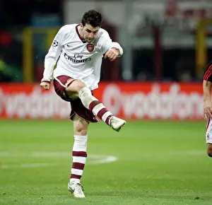 Cesc Fabregas's Stunner: Arsenal's 2-0 Win Over AC Milan in the UEFA Champions League, 2008