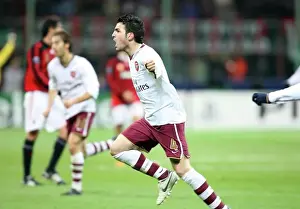 Cesc Fabregas's Thriller: Arsenal's Unforgettable 2-0 Victory Over AC Milan in the UEFA Champions League