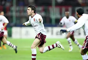 Cesc Fabregas's Thrilling Goal: Arsenal's Unforgettable 2-0 Victory Over AC Milan in the Champions League