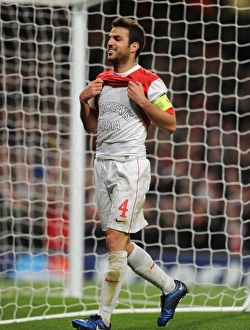 Arsenal V Shaktar Donetsk 2010 - 11 Prints: Cesc Fabregas's Triumph: Arsenal's Third Goal vs