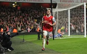 Cesc Fabregas's Triumphant Goal: Arsenal Crushes Ipswich Town 3-0 in Carling Cup Semifinal
