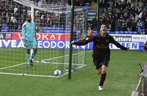 Cesc Fabregas's Triumphant Goal: Arsenal's Comeback Win Against Bolton Wanderers (3-2), Barclays Premier League, 2008