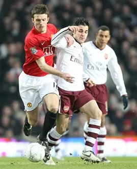 Cesc Fabrgeas (Arsenal) Michael Carrick (Man Utd)