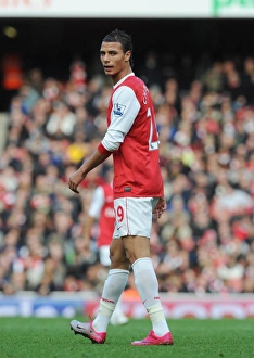 Arsenal V Newcastle United 2010-11 Prints: Chamakh Stuns Arsenal: Newcastle's 1-0 Victory