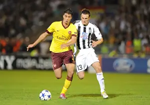 Chamakh's Brilliant Performance: Arsenal Crushes Partizan 3-1