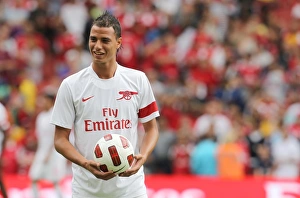 Marouane Chamakh Prints: Chamakh's Game-winning Goal: Arsenal 3-2 Celtic, Emirates Cup Pre-Season 2010