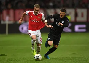Eintracht Frankfurt V Arsenal 2019-20 Prints: Chambers vs. Kostic: Battle in the Europa League - Arsenal vs