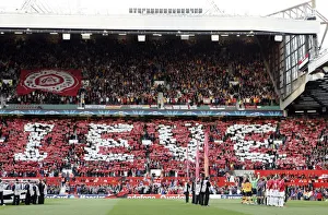 Manchester United V Arsenal 2008-09 Champions League 1-2 1st Leg Prints: The Champions Clash: Arsenal vs