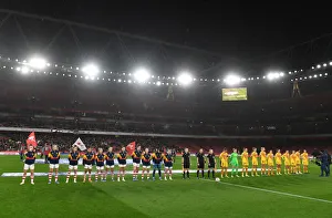 Arsenal Women V Barcelona Women 2021-22 Prints: Champions Clash: Arsenal WFC vs