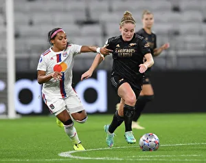 Olympic Lyonnais V Arsenal Women 2022-23 Prints: Champions Clash: Arsenal Women vs