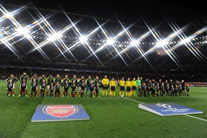 Arsenal V Bayern Munich 2016-17 Prints: Champions League Clash: Arsenal FC vs. FC Bayern Munich at Emirates Stadium (2017)