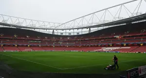 Arsenal V Borussia Dortmund 2014-15 Prints: Champions League Clash: Arsenal vs Borussia Dortmund at Emirates Stadium (2014-15)