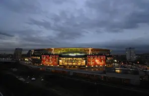 Arsenal V Monaco 2104/15 Prints: Champions League Clash: Arsenal vs AS Monaco at Emirates Stadium (2015)
