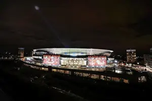 Arsenal V Monaco 2104/15 Prints: Champions League Clash: Arsenal vs AS Monaco at Emirates Stadium (2015)