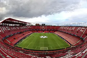 Champions League Group B: A Look Inside Sevilla's Estadio Ramon Sanchez Pizjuan Before Sevilla vs. Arsenal, 2023/24
