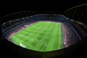 Arsenal V Bayern Munich 2015/16 Prints: Champions League Showdown: Arsenal FC vs. FC Bayern Munich at Emirates Stadium