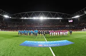 Arsenal V Galatasaray 2014/15 Champions League Prints: Champions League Showdown: Arsenal FC vs Galatasaray - Battle at Emirates Stadium