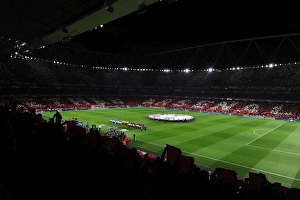 Arsenal V Bayern Munich 2015/16 Prints: Champions League Showdown: Arsenal vs. Bayern Munich at Emirates Stadium (2015)