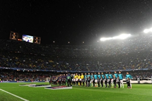 Barcelona V Arsenal 2015-16 Prints: Champions League Showdown: Arsenal vs. Barcelona - The Battle at Camp Nou (2016)