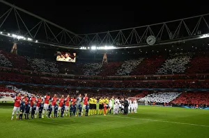 Arsenal V Bayern Munich 2013-14 Prints: Champions League Showdown: Arsenal vs. Bayern Munich at Emirates Stadium
