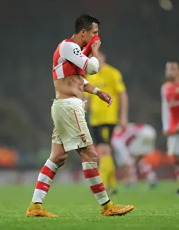 Champions League Showdown: Arsenal vs Borussia Dortmund - Arsenal's Alexis Sanchez Faces Off