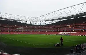 Arsenal V Borussia Dortmund 2014-15 Prints: Champions League Showdown: Arsenal vs Borussia Dortmund at Emirates Stadium