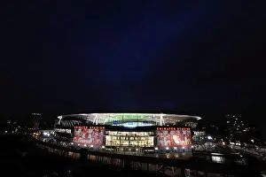 Arsenal V Monaco 2104/15 Prints: Champions League Showdown: Arsenal vs AS Monaco at Emirates Stadium