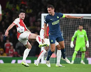 Arsenal V PSV Eindhoven 2023-24 Prints: Champions League Showdown: Arsenal vs PSV Eindhoven