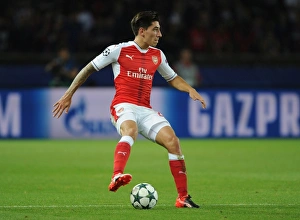 Paris Saint Gernain V Arsenal 2016-17 Prints: Champions League Showdown: Hector Bellerin vs. Paris Saint-Germain