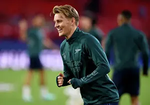 Champions League Showdown: Odegaard's Focus - Sevilla vs. Arsenal: Martin Odegaard's Pre-Game Routine (2023)