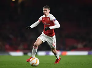 Arsenal V Qarabag 2018-19 Prints: Charlie Gilmour: Arsenal's Rising Star in Europa League Action