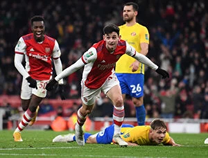 Images Dated 21st December 2021: Charlie Patino's Sensational Five-Goal Blitz: Arsenal Reaches Carabao Cup Semis vs Sunderland